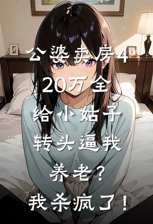 公婆卖房420万全给小姑子，转头逼我养老？我杀疯了！