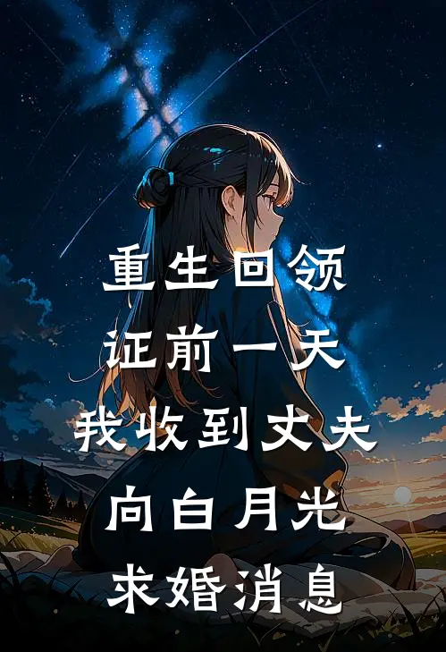 重生回领证前一天，我收到丈夫向白月光求婚消息