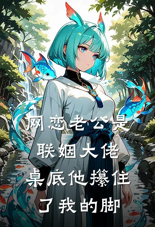 网恋老公是联姻大佬，桌底他攥住了我的脚