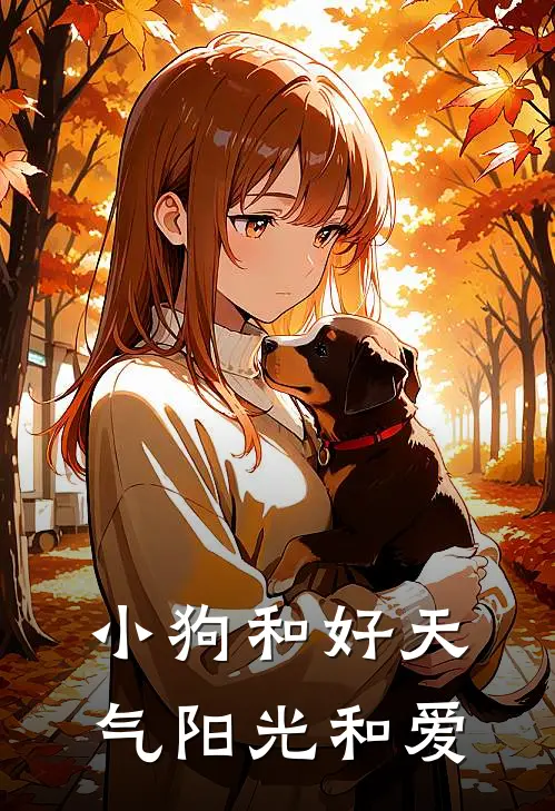 小狗和好天气 阳光和爱