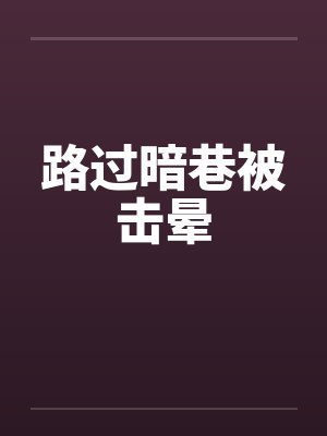 路过暗巷被击晕小说封面