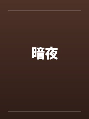 暗夜封面